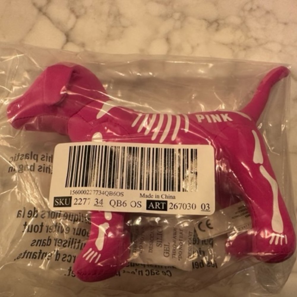 PINK Halloween Dog- Victoria's Secret pink halloween dog NWT 2023